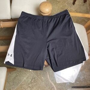 Under Armour‎ Athletic Shorts Black White Trim XXL